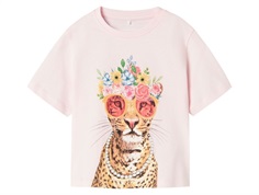 Name It t-shirt ballerina with leopard print
